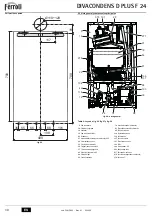 Preview for 30 page of Ferroli DIVACONDENS D PLUS F 24 Instructions For Use, Installation And Maintenance