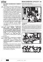 Preview for 6 page of Ferroli DIVACONDENS D PLUS F 24 Instructions For Use, Maintenance And Installation Manual