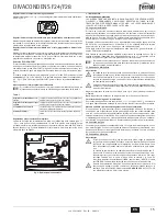 Предварительный просмотр 15 страницы Ferroli DIVAcondens F24 Instructions For Use, Installation And Maintenance