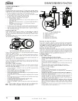 Предварительный просмотр 18 страницы Ferroli DIVAcondens F24 Instructions For Use, Installation And Maintenance