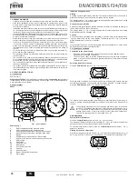 Предварительный просмотр 26 страницы Ferroli DIVAcondens F24 Instructions For Use, Installation And Maintenance