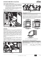 Предварительный просмотр 61 страницы Ferroli DIVAcondens F24 Instructions For Use, Installation And Maintenance