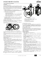 Предварительный просмотр 63 страницы Ferroli DIVAcondens F24 Instructions For Use, Installation And Maintenance