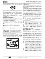 Предварительный просмотр 80 страницы Ferroli DIVAcondens F24 Instructions For Use, Installation And Maintenance