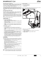 Preview for 5 page of Ferroli divaproject C24 Instructions For Use, Installation & Maintenance