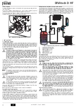 Preview for 4 page of Ferroli DIVAtech D HF24 Instructions For Use, Installation And Maintenance