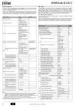 Предварительный просмотр 6 страницы Ferroli DIVAtech D LN C24 Instructions For Use, Installation And Maintenance