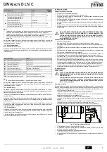 Предварительный просмотр 7 страницы Ferroli DIVAtech D LN C24 Instructions For Use, Installation And Maintenance