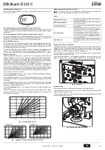 Предварительный просмотр 17 страницы Ferroli DIVAtech D LN C24 Instructions For Use, Installation And Maintenance