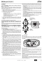 Предварительный просмотр 19 страницы Ferroli DIVAtech D LN C24 Instructions For Use, Installation And Maintenance