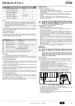 Предварительный просмотр 33 страницы Ferroli DIVAtech D LN C24 Instructions For Use, Installation And Maintenance