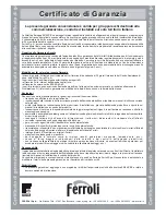 Preview for 11 page of Ferroli DIVAtech F 32D Instructions For Use, Installation & Maintenance