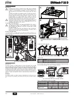 Preview for 14 page of Ferroli DIVAtech F 32D Instructions For Use, Installation & Maintenance