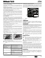 Preview for 69 page of Ferroli DIVAtech F 32D Instructions For Use, Installation & Maintenance