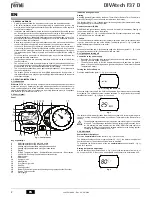 Preview for 2 page of Ferroli DIVAtech F37 D Instructions For Use, Installation And Maintenance