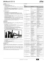 Preview for 7 page of Ferroli DIVAtech F37 D Instructions For Use, Installation And Maintenance