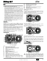 Предварительный просмотр 2 страницы Ferroli DIVAtop 60 F Instructions For Use, Installation And Maintenance