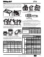 Предварительный просмотр 6 страницы Ferroli DIVAtop 60 F Instructions For Use, Installation And Maintenance