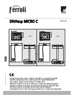 Ferroli DIVAtop MICRO C Instructions For Use, Installation And Maintenance preview