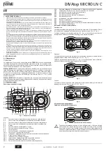 Предварительный просмотр 2 страницы Ferroli DIVAtop MICRO LN C Instructions For Use, Installation And Maintenence