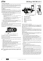 Предварительный просмотр 6 страницы Ferroli DIVAtop MICRO LN C Instructions For Use, Installation And Maintenence