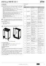 Предварительный просмотр 7 страницы Ferroli DIVAtop MICRO LN C Instructions For Use, Installation And Maintenence