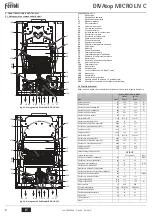 Preview for 8 page of Ferroli DIVAtop MICRO LN C Instructions For Use, Installation And Maintenence