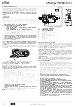 Preview for 16 page of Ferroli DIVAtop MICRO LN C Instructions For Use, Installation And Maintenence