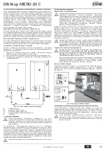 Предварительный просмотр 61 страницы Ferroli DIVAtop MICRO LN C Instructions For Use, Installation And Maintenence