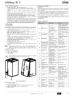 Предварительный просмотр 7 страницы Ferroli DIVAtop ST C Instructions For Use, Installation And Maintenance