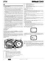 Preview for 2 page of Ferroli DOMI compact C 24 D Instructions For Use Manual