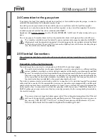 Preview for 14 page of Ferroli DOMIcompact F 30 D Instructions For Use, Installation And Maintenance