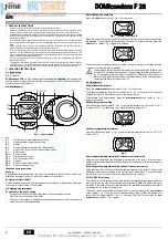 Preview for 2 page of Ferroli DOMIcondens F 28 Instructions For Use, Installation And Maintenance