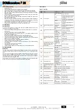 Preview for 7 page of Ferroli DOMIcondens F 28 Instructions For Use, Installation And Maintenance