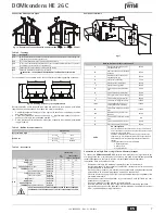 Preview for 7 page of Ferroli DOMIcondens HE 26 C Instructions For Use, Installation And Maintenance