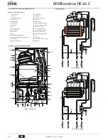 Предварительный просмотр 10 страницы Ferroli DOMIcondens HE 26 C Instructions For Use, Installation And Maintenance