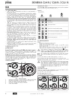 Preview for 2 page of Ferroli DOMINA C24 N Instructions For Use, Installation And Maintenance