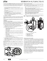 Preview for 30 page of Ferroli DOMINA F24 N Instructions For Use, Installation And Maintenance