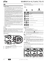 Preview for 62 page of Ferroli DOMINA F24 N Instructions For Use, Installation And Maintenance