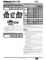 Preview for 11 page of Ferroli DOMIproject F 24 Instructions For Use, Installation And Maintenance