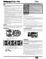 Preview for 35 page of Ferroli DOMIproject F 24 Instructions For Use, Installation And Maintenance