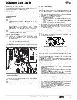 Preview for 13 page of Ferroli DOMItech C 32 D Instructions For Use, Installation And Maintenance