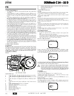 Preview for 36 page of Ferroli DOMItech C 32 D Instructions For Use, Installation And Maintenance