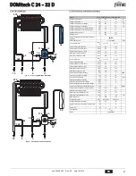 Preview for 41 page of Ferroli DOMItech C 32 D Instructions For Use, Installation And Maintenance