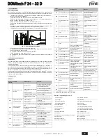 Предварительный просмотр 7 страницы Ferroli DOMItech F 24 - 32 D Instructions For Use Manual