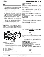 Предварительный просмотр 12 страницы Ferroli DOMItech F 24 - 32 D Instructions For Use Manual