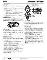 Предварительный просмотр 16 страницы Ferroli DOMItech F 24 - 32 D Instructions For Use Manual