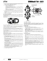 Предварительный просмотр 26 страницы Ferroli DOMItech F 24 - 32 D Instructions For Use Manual