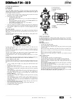 Предварительный просмотр 35 страницы Ferroli DOMItech F 24 - 32 D Instructions For Use Manual