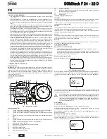 Предварительный просмотр 40 страницы Ferroli DOMItech F 24 - 32 D Instructions For Use Manual